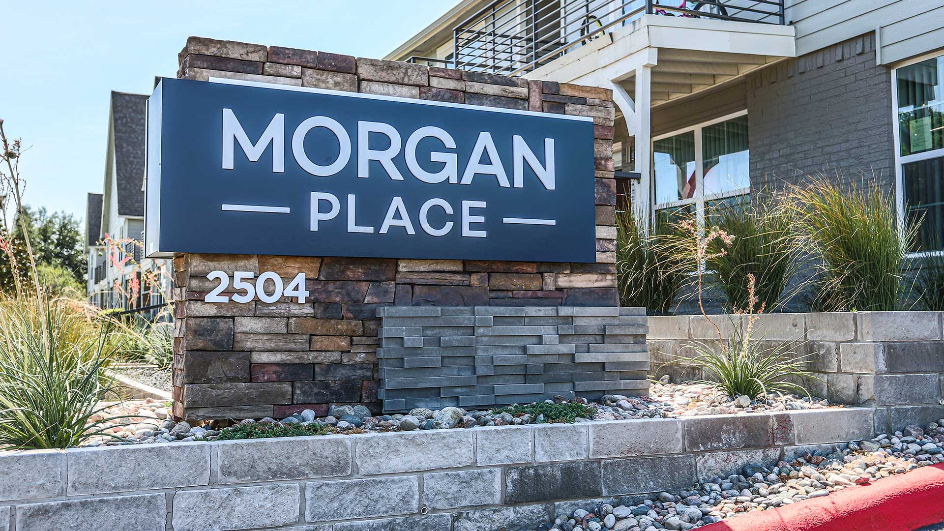 Morgan Place Signage